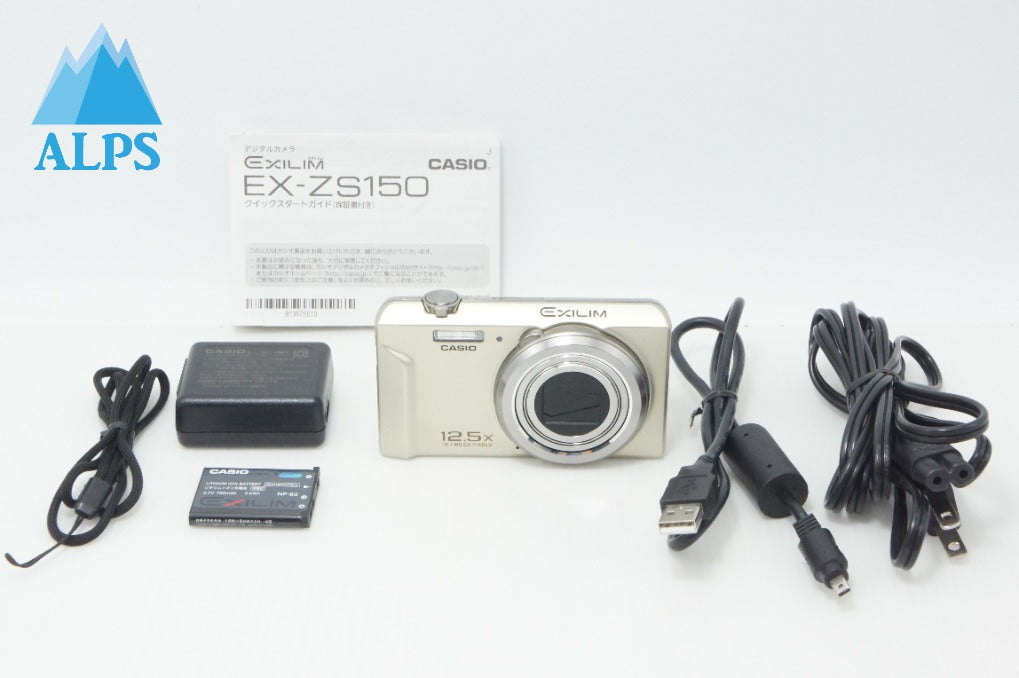良品 CASIO カシオ EXILIM EX-ZS150 コンパクトデジタルカメラ