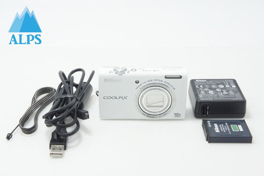 Nikon ニコン COOLPIX S6200 コンパクトデジタルカメラ ホワイト 260710f