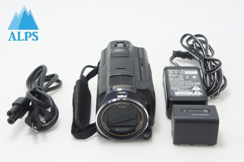 美品 SONY ソニー デジタルビデオカメラ HANDYCAM HDR-PJ630V ブラック 260710g