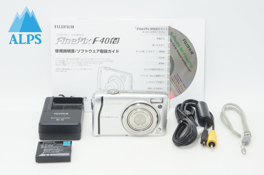 FUJIFILM フジフィルム FinePix F40fd コンパクトデジタルカメラ シルバー 260714ab