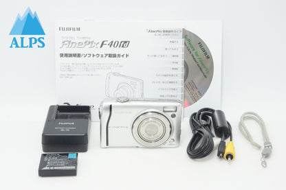FUJIFILM フジフィルム FinePix F40fd コンパクトデジタルカメラ シルバー 260714ab
