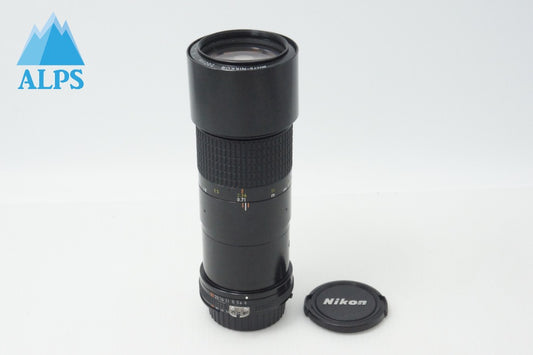 美品 Nikon ニコン Ai-S Micro Nikkor 200mm F4 IF MF 単焦点レンズ 260714ae