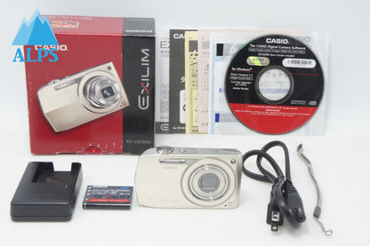 美品 CASIO カシオ EXILIM EX-Z2300 コンパクトデジタルカメラ ゴールド 元箱付 260714j