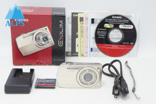 美品 CASIO カシオ EXILIM EX-Z2300 コンパクトデジタルカメラ ゴールド 元箱付 260714j