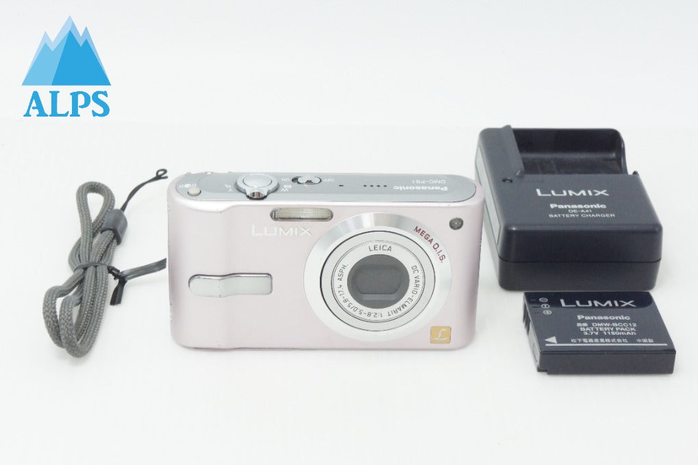 良品 Panasonic パナソニック LUMIX DMC-FS1 コンパクトデジタルカメラ ピンク 260714v