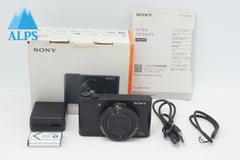 美品 SONY ソニー Cyber-shot DSC-WX500 コンパクトデジタルカメラ ブラック 元箱付 260717aa