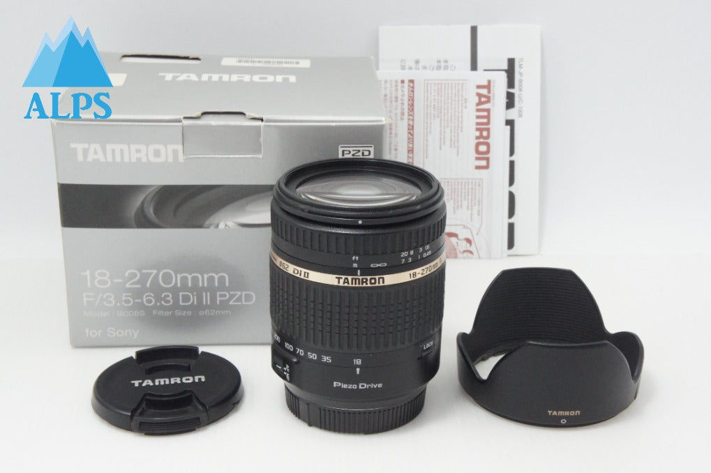 TAMRON タムロン 18-270mm F3.5-6.3 Di II VC PZD B008 SONY MINOLTA αマウント ズームレンズ APS-C 元箱付 260717ad