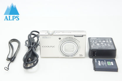 Nikon ニコン COOLPIX S6200 コンパクトデジタルカメラ プラチナシルバー 260717d