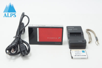 FUJIFILM フジフィルム FinePix Z200fd コンパクトデジタルカメラ レッド＆ブラック 260717e