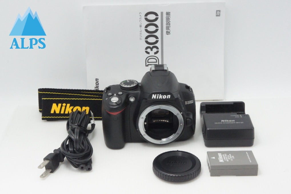 Nikon ニコン D3000 ボディ デジタル一眼レフカメラ ブラック 260720a