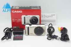 CASIO カシオ HIGH SPEED EXILIM EX-ZR300 コンパクトデジタルカメラ ゴールド 元箱付 260722b