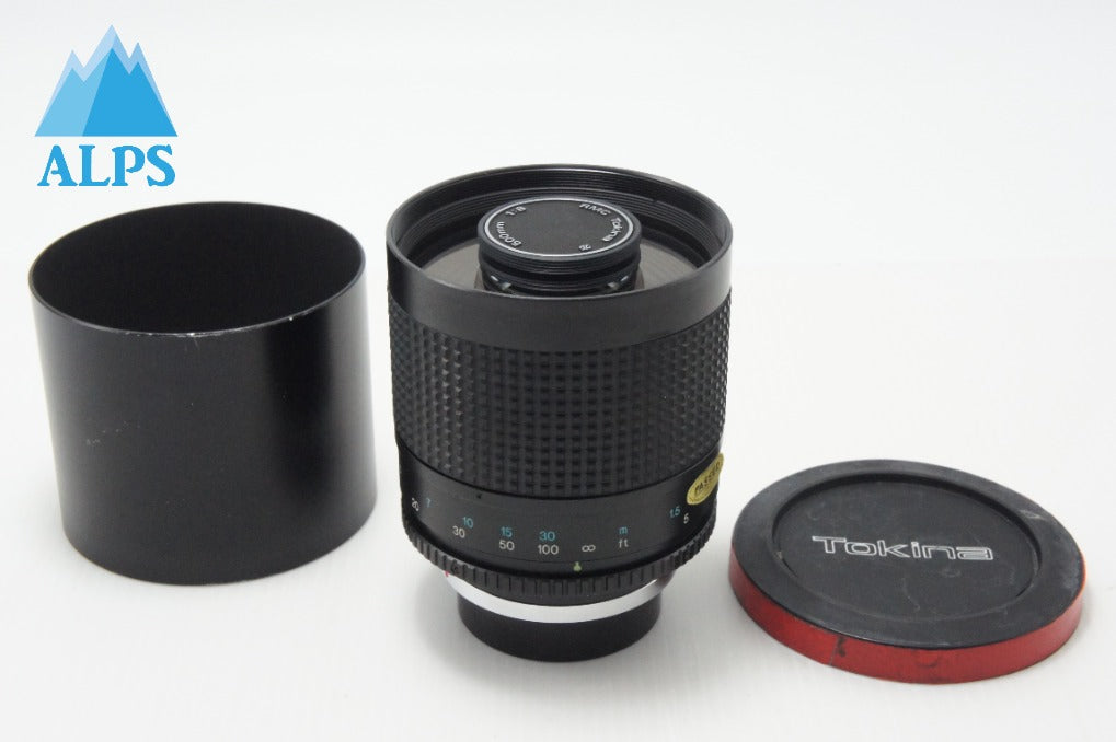 Tokina トキナー RMC REFLEX 500mm F8 ヤシコンマウント CY Mount MFレンズ フード付 260722u