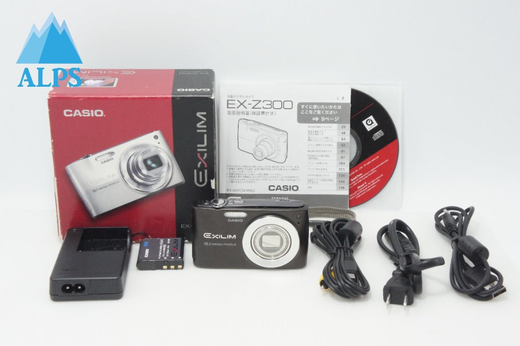 訳あり品 CASIO カシオ EXILIM EX-Z300 コンパクトデジタルカメラ ブラック 元箱付 260723a