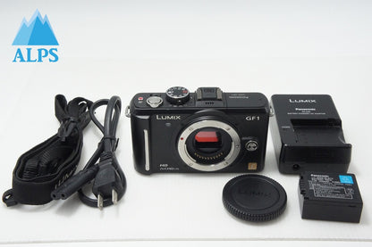 良品 Panasonic パナソニック LUMIX DMC-GF1 ボディ ミラーレス一眼カメラ ブラック 260723i