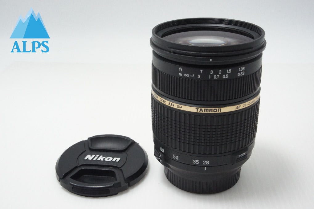 良品 TAMRON SP AF 28-75mm F2.8 XR Di LD Aspherical IF MACRO A09 Nikon Fマウントフルサイズ ズームレンズ 260723w