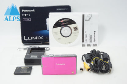 Panasonic パナソニック LUMIX DMC-FP1 コンパクトデジタルカメラ ピンク 元箱付 260724f