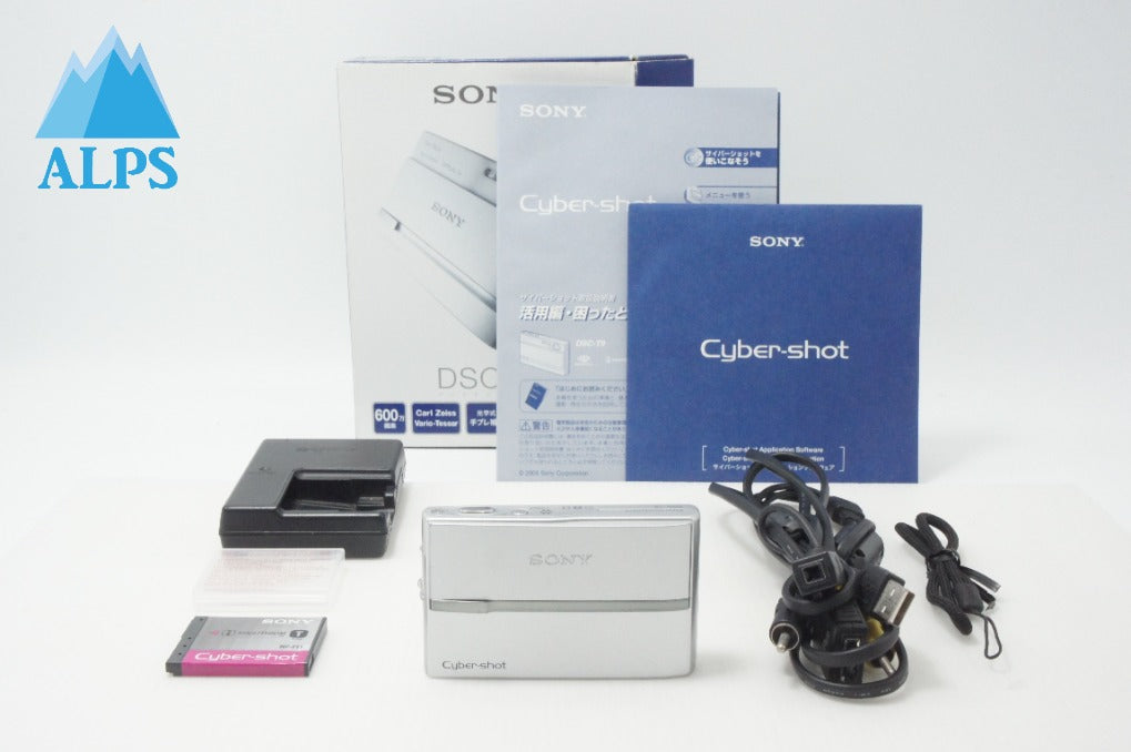 SONY ソニー Cyber-shot DSC-T9 コンパクトデジタルカメラ シルバー 元箱付 260724i