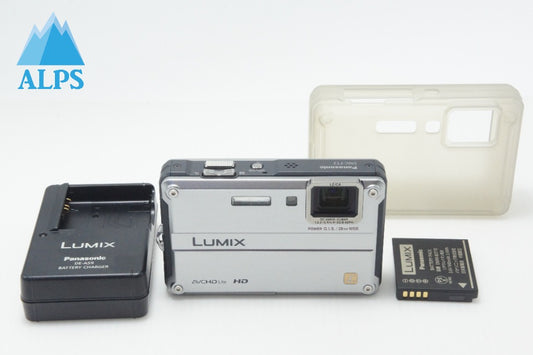 良品 Panasonic パナソニック LUMIX DMC-FT2 コンパクトデジタルカメラ ソリッドシルバー 260727a