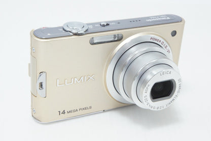 Panasonic パナソニック LUMIX DMC-FX66 コンパクトデジタルカメラ ゴールド 元箱付 260708d