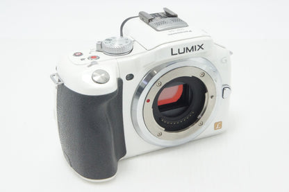 良品 Panasonic パナソニック LUMIX DMC-G5 ボディ ミラーレス一眼カメラ ホワイト 260727l