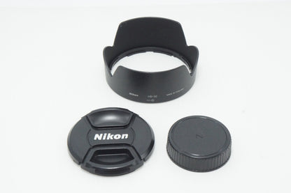 美品 Nikon ニコン AF-S DX ZOOM NIKKOR 18-70mm F3.5-4.5G IF ED APS-C ズームレンズ フード付 260616ao