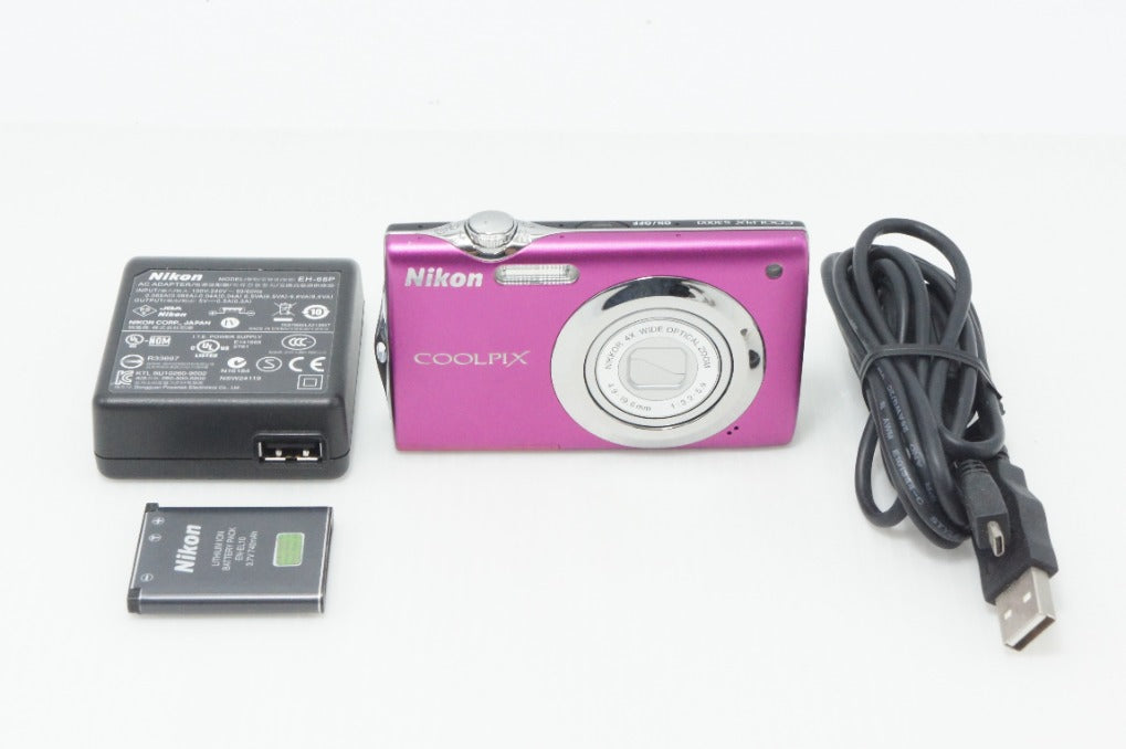 良品 Nikon ニコン COOLPIX S3000 コンパクトデジタルカメラ ビビッドピンク 260616at