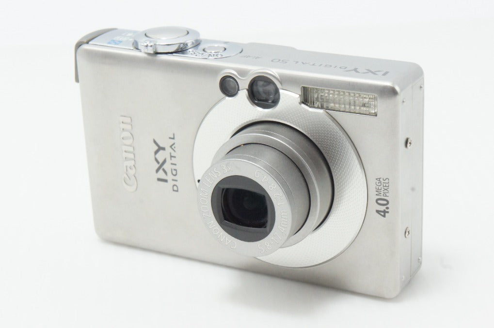 Canon キヤノン IXY DIGITAL 50 コンパクトデジタルカメラ シルバー 260616af