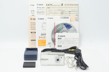 Canon キヤノン IXY DIGITAL L コンパクトデジタルカメラ シルバー 260624e