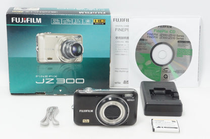 FUJIFILM フジフィルム FinePix JZ300 コンパクトデジタルカメラ ブラック 元箱付 260624af