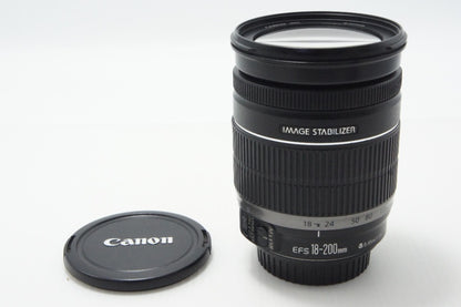 Canon キヤノン EF-S 18-200mm F3.5-5.6 IS APS-C ズームレンズ 260625h