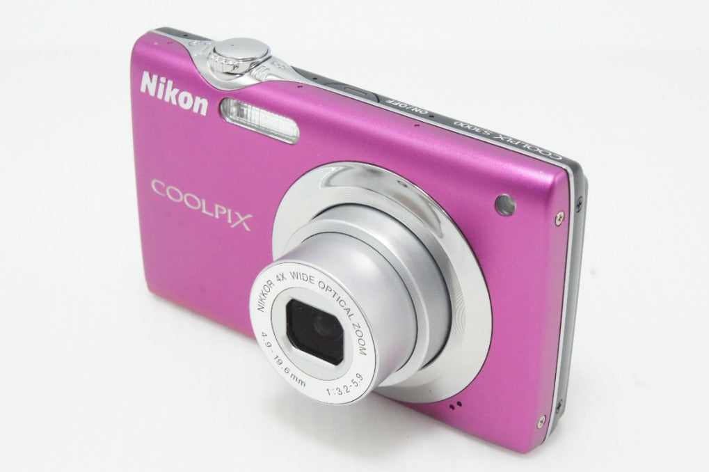 良品 Nikon ニコン COOLPIX S3000 コンパクトデジタルカメラ ビビッドピンク 260616at
