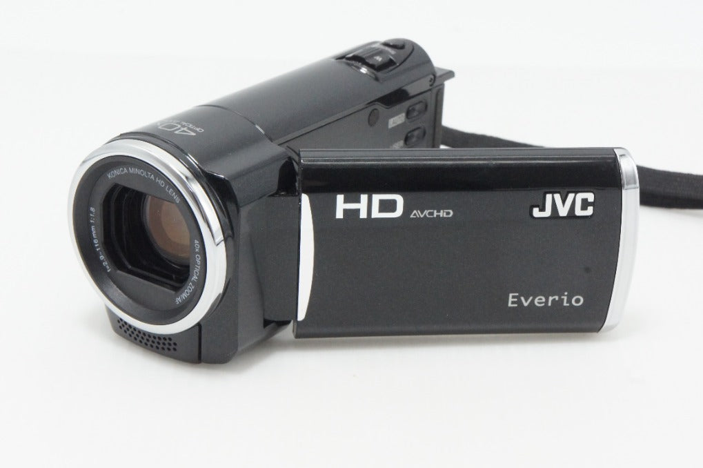 美品 JVC ケンウッド Everio GZ-HM460 デジタルビデオカメラ ブラック 260616a