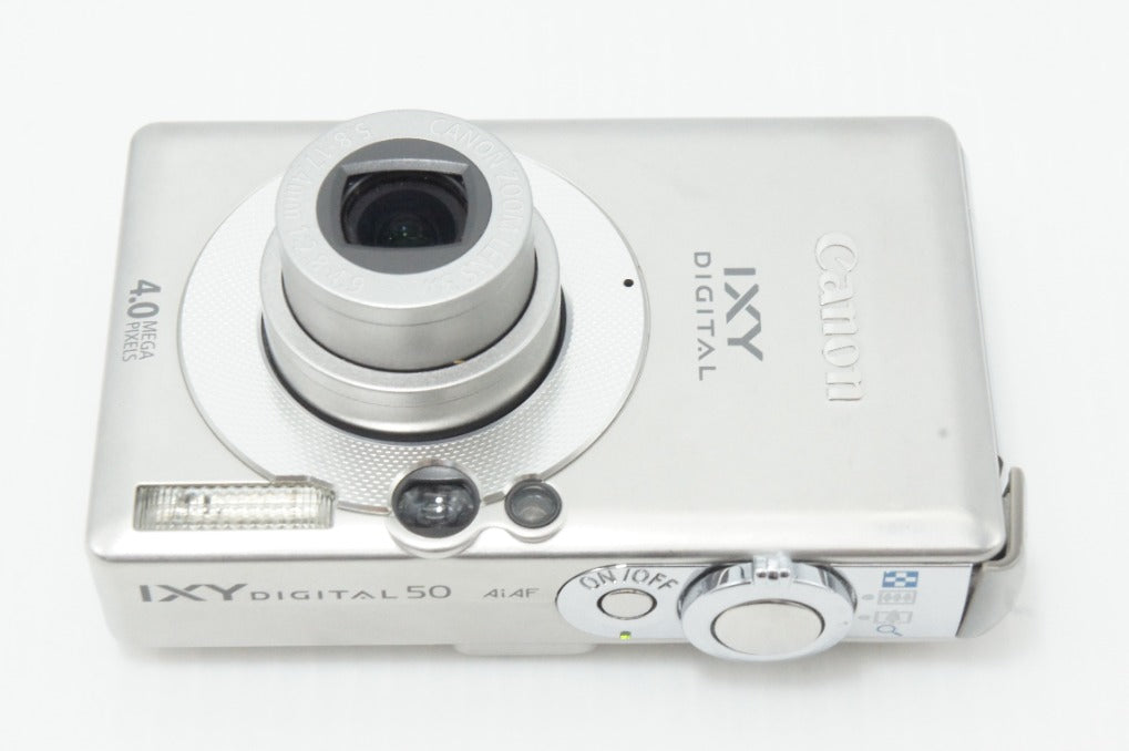 Canon キヤノン IXY DIGITAL 50 コンパクトデジタルカメラ シルバー 260616af