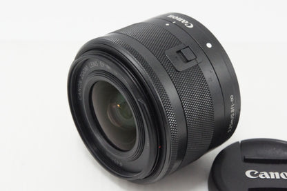 Canon キヤノン EF-M 15-45mm F3.5-6.3 IS STM EF-Mマウント ズームレンズ ブラック 260616v