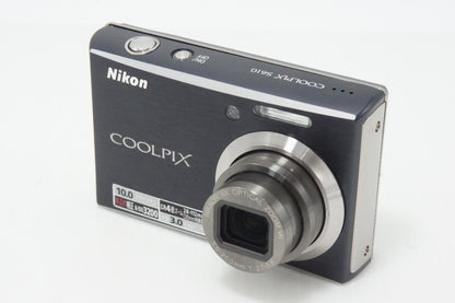 Nikon ニコン COOLPIX S610 コンパクトデジタルカメラ オーシャンブラック 元箱付 260618h