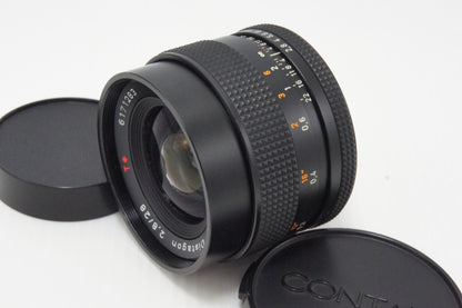 美品 CONTAX コンタックス Carl Zeiss Distagon T* 28mm F2.8 AEJ ヤシコンマウント CY Mount フィルター付 260618ao