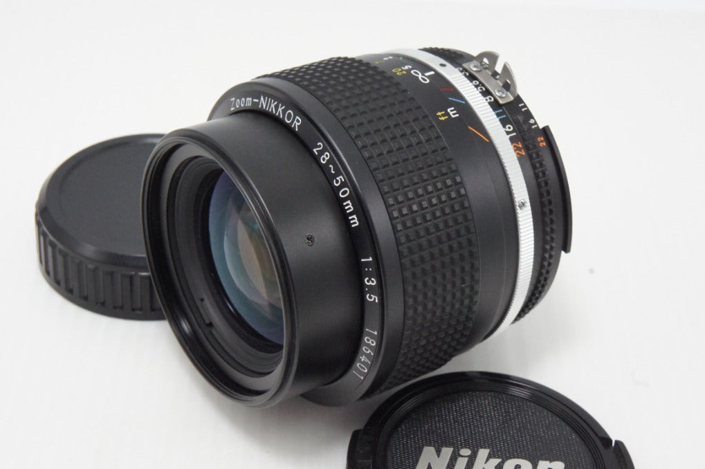 美品 Nikon ニコン Ai-S Zoom Nikkor 28-50mm F3.5 MF ズームレンズ 260618an