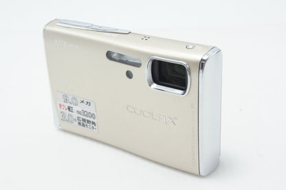 Nikon ニコン COOLPIX S52 コンパクトデジタルカメラ ベージュゴールド 260618c