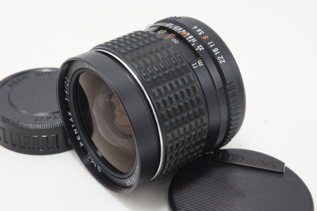 良品 ペンタックス SMC PENTAX 20mm F4 Kマウント MF 単焦点レンズ 260620j