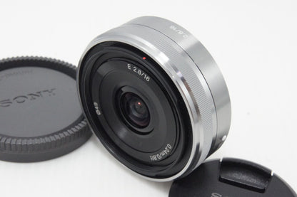 美品 SONY ソニー E 16mm F2.8 SEL16F28 Eマウント APS-C 単焦点レンズ 260620h