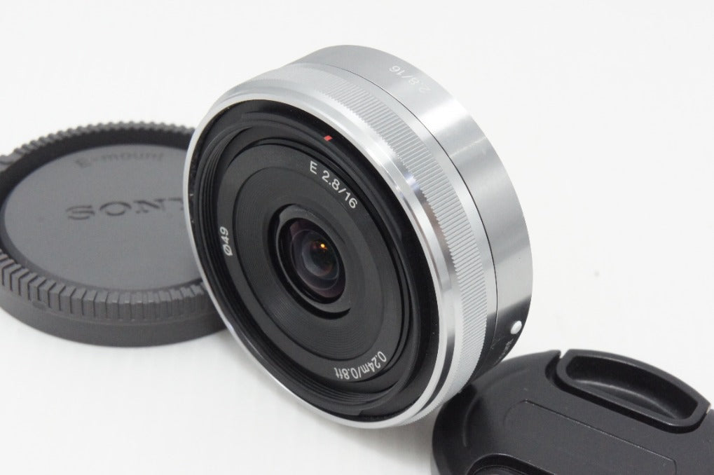 良品 SONY ソニー E 16mm F2.8 SEL16F28 Eマウント APS-C 単焦点レンズ 260619ac