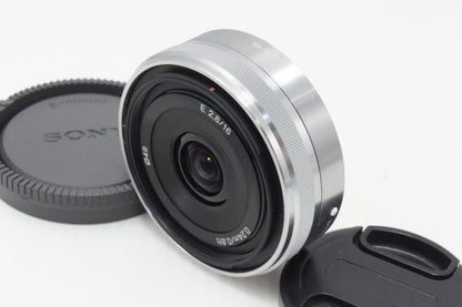 良品 SONY ソニー E 16mm F2.8 SEL16F28 Eマウント APS-C 単焦点レンズ 260619ac