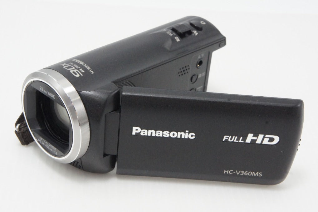 美品 Panasonic パナソニック HC-V360MS デジタルビデオカメラ ブラック 260619j