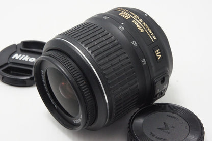 訳あり品 Nikon ニコン AF-S DX NIKKOR 18-55mm F3.5-5.6G VR APS-C ズームレンズ 260620aa