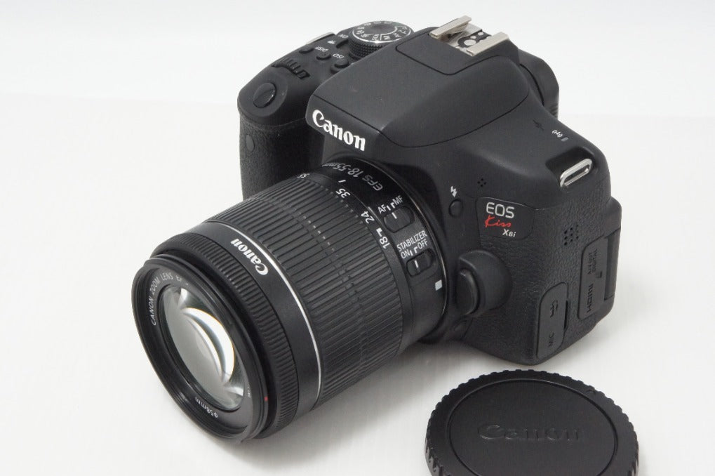 美品 Canon EOS Kiss X8i レンズキット EF-S 18-55mm F3.5-5.6 IS STM Rebel T6i 750D デジタル一眼レフカメラ 260619b