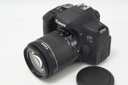美品 Canon EOS Kiss X8i レンズキット EF-S 18-55mm F3.5-5.6 IS STM Rebel T6i 750D デジタル一眼レフカメラ 260619b