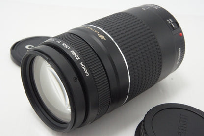 美品 Canon キヤノン EF 75-300mm F4-5.6 III USM フルサイズ ズームレンズ 260619ap