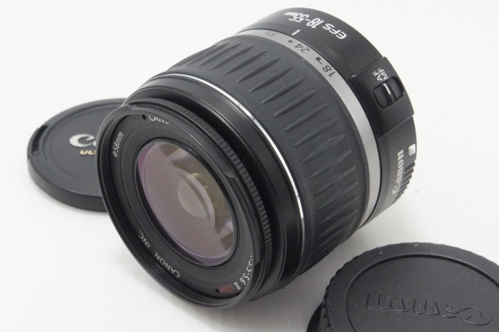 Canon キヤノン EF-S 18-55mm F3.5-5.6 II USM APS-C ズームレンズ 260619ao