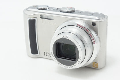 良品 Panasonic パナソニック LUMIX DMC-TZ5 コンパクトデジタルカメラ シルバー 元箱付 260618i