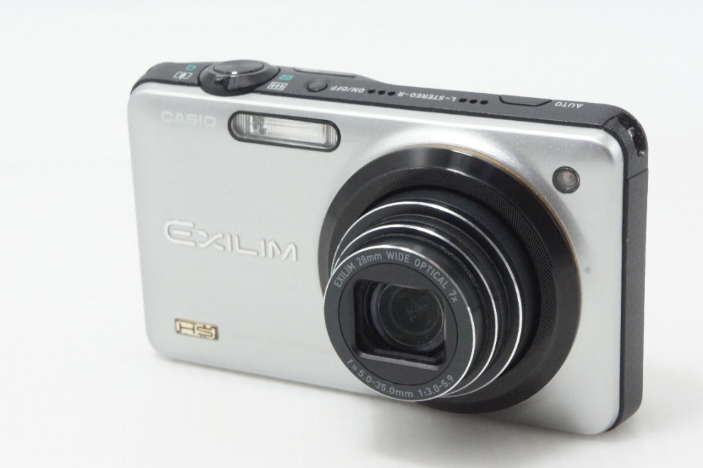 訳あり品 CASIO カシオ EXILIM EX-ZR10 コンパクトデジタルカメラ シルバー 元箱付 260620t